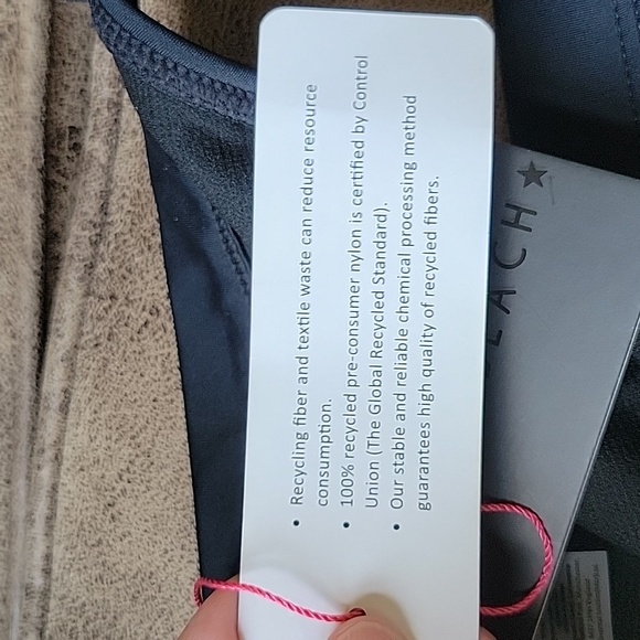 NWT Black South Beach Bikini Bottoms - Picture 5 of 6